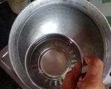 A picture of step 3 of Nariyal mithai.
