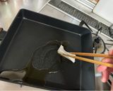 A picture of step 5 of Halal Japanese Gyoza for my friend.