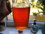 Earl grey tea frío con piña, bebida súper refrescante