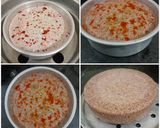 A picture of step 4 of Ragi Dhokla.