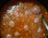 A picture of step 2 of Meatballs in Tomato Sauce.