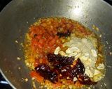 A picture of step 2 of Paneer lababdar.