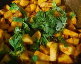 A picture of step 10 of Makki Methi Paratha With Turnip And Kohlrabi Stir fry.