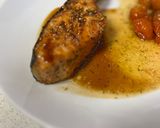 Foto del paso 3 de la receta: Salmón con miel y salsa de soja en Freidora de Aire