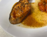 Foto del paso 3 de la receta: Salmón con miel y salsa de soja en Freidora de Aire