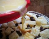 Foto langkah ke 4 dari resep Banana Bread Pudding With Vanilla Sauce..