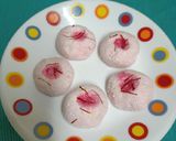 A picture of step 3 of Rose Sandesh.