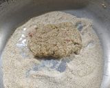 Foto del paso 4 de la receta: Hamburguesas de arroz con vegetales rellenas