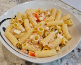 Foto del paso 5 de la receta: Ensalada de pasta con mayonesa de mango