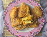 Foto langkah ke 6 dari resep Lumpia Mie Goreng sayur sederhana sat set bisa cemilan bisa lauk anak.