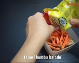 Foto langkah ke 3 dari resep Tela Balado Cemilan Hemat masak di Rice Cooker.