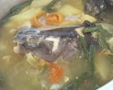 Foto langkah ke 4 dari resep Gangan Asam Kepala Baung (Sayur Asam khas Banjar).