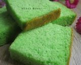 Foto langkah ke 12 dari resep Bolu Pandan (Tanpa Bahan Pengembang Kimia).