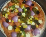 इटालियन पिज़्ज़ा(italian pizza recipe in hindi) रेसिपी चरण 3 फोटो