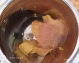 A picture of step 1 of Curd mango smoothie.