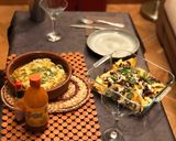 Foto del paso 3 de la receta Nachos con carne, queso y chiles poblanos