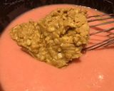 Pas rețetă Prăjitură blat umed, cremă cu marshmallow, unt arahide,glazură lapte condensat,ciocolată alba-neagră 3 fotografie