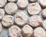 Rántott cukkini, padlizsán, burgonya salátával, pirított napraforgó maggal recept fázis 3 fotója