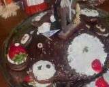A picture of step 6 of Haunted Island Cake 👻.