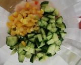 A picture of step 2 of Mayo macro salad.
