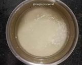 A picture of step 1 of Bhagar Khichdi.