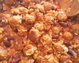 Une image de l'étape 3 de Barquitas chili con carne.