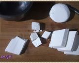 A picture of step 1 of Paneer Salad.