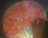 A picture of step 3 of Fried njahi (black beans).