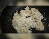 A picture of step 2 of Narkel chhap Sandesh Coconut Sandesh.