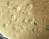 A picture of step 2 of Moong dal appe.