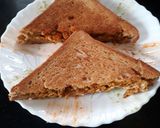 A picture of step 9 of Shredded Chicken Cheese Sandwich.