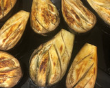 Foto del paso 1 de la receta: 302. Melitzanosalata 🇬🇷 o ensalada griega de berenjenas asadas (picoteo)