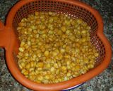 A picture of step 1 of Fry corn 🌽.