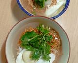 香菜雞絲麵的食譜步驟2照片