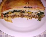Foto del paso 13 de la receta: Lasaña de crepes, rellena de carne, espinaca y fiambre