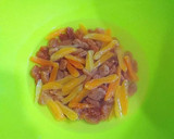 Foto del paso 6 de la receta: Seffa de pargo con pasas sultanas gigantes y orejones