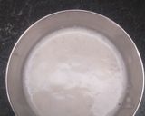 A picture of step 4 of Idli Sambhar with coconut chutney.