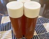 A picture of step 7 of Homemade Black Tea Kombucha.