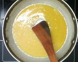A picture of step 3 of Melting Mysore Pak.