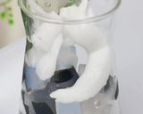 Foto langkah ke 4 dari resep Es Campur Jadul Kolang Kaling Kelapa Cincau Tape & Selasih.