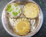 A picture of step 1 of Soya Tikki Chaat.