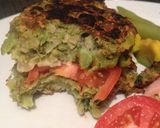 A picture of step 5 of Cauliflower Burger.