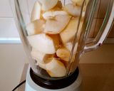 Foto del paso 3 de la receta: Merienda rápida y sana (Batido de frutas) 🍌🍎🍐