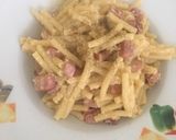Maccheroni a la Carbonara recept fázis 6 fotója