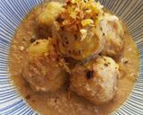 Foto del paso 9 de la receta: Albóndigas de merluza con salsa de almendras