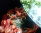 A picture of step 4 of Tomato carrot soup with croutons.