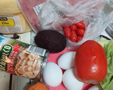 Foto del paso 3 de la receta: Torres de panqueques 1 vegetarian@ otro con jamón y paté! Glup !