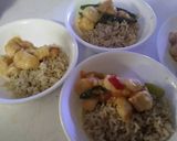 A picture of step 6 of Easy orange chicken Stirfry.