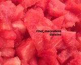 A picture of step 2 of Sweet Watermelon by Chef_Maryumms_Cuisine🌸.