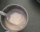 A picture of step 1 of Overnight oats chia seeds with mangoes.